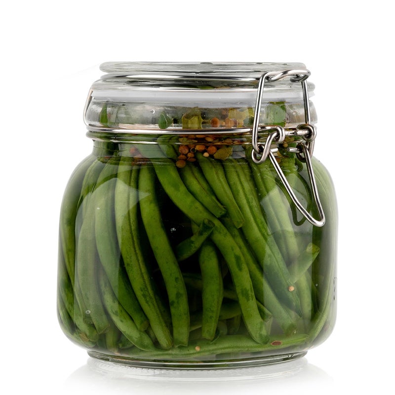 Galashield Glass Jars with Lids 24 oz Food Storage Jars with Airtight Lids Leak Proof Glass Canisters Kitchen Jars - Image 1